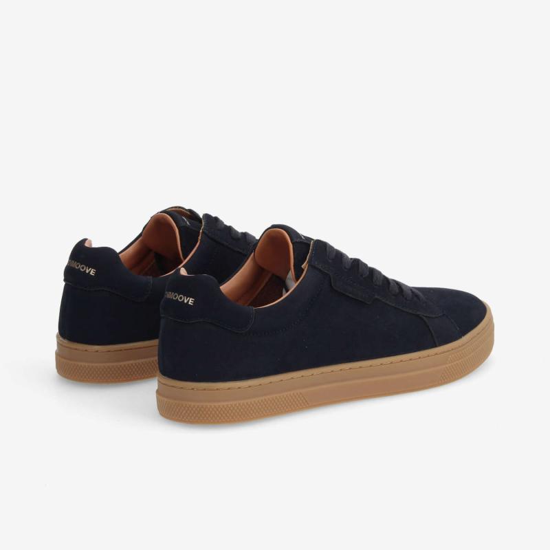 SPARKLE SNEAKER M - NUBUCK - BLEU MARINE